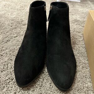NWT J.Crew Factory Black Ankle Boots